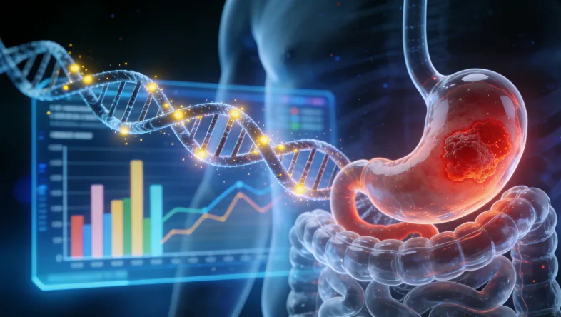 基因检测报告关键信息解读界面