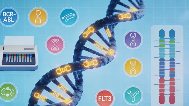 基因检测报告关键部分示例图