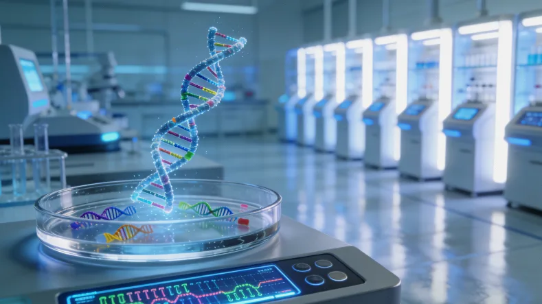 基因检测报告核心部分示例图