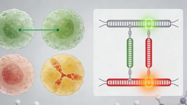 淋巴瘤基因检测核心流程示意图