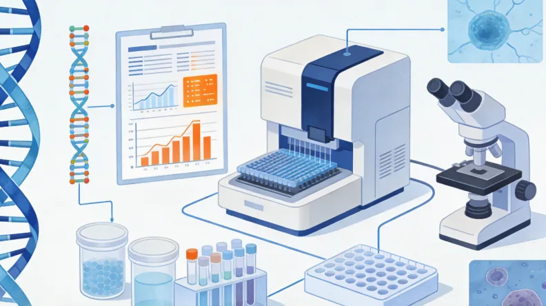 脑胶质瘤基因检测核心项目关系图