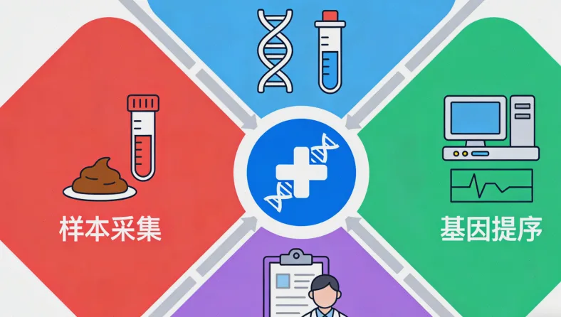 乳腺癌家族遗传树状图示例