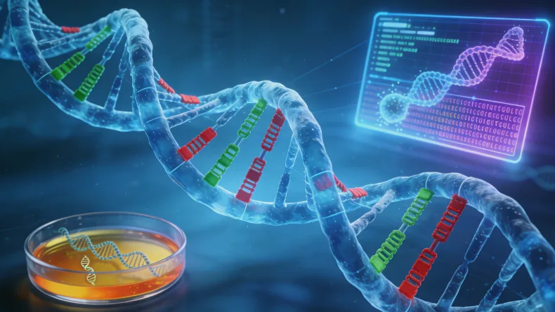 淋巴瘤基因检测核心流程示意图