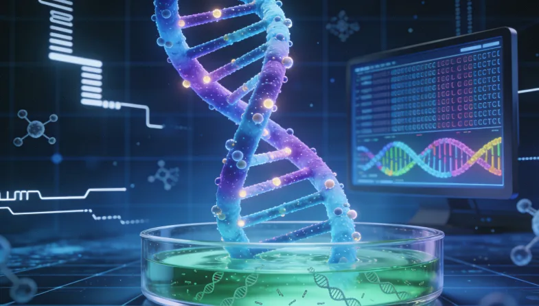 BRCA基因与DNA修复示意图