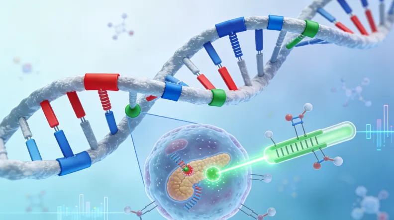 子宫内膜癌基因检测全流程示意图
