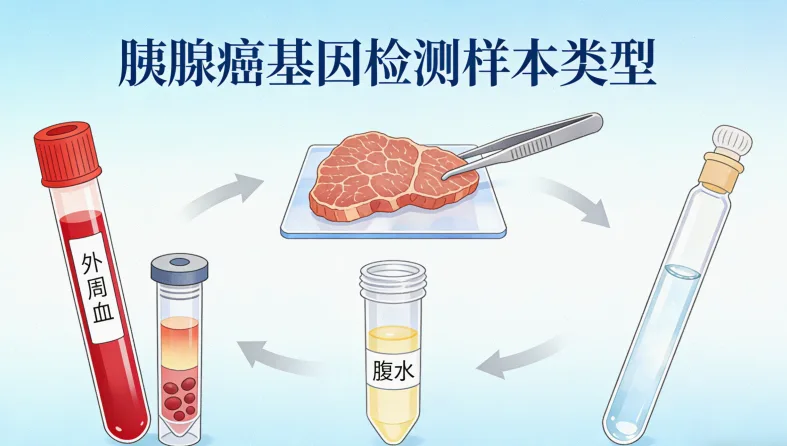 肉瘤基因检测全流程示意图