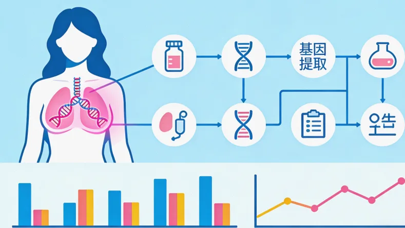 膀胱癌基因检测样本采集示意图