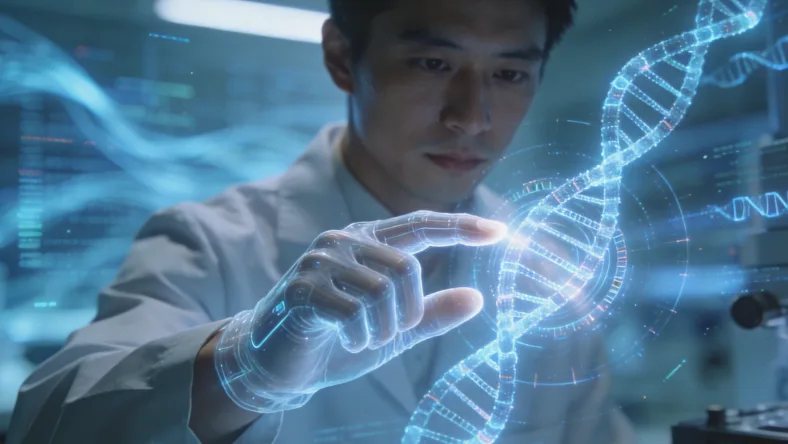 高通量基因测序仪工作场景