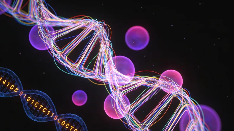 胃癌基因检测核心流程示意图