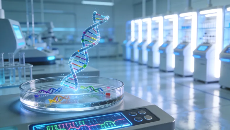 二代测序(NGS)技术工作原理简图