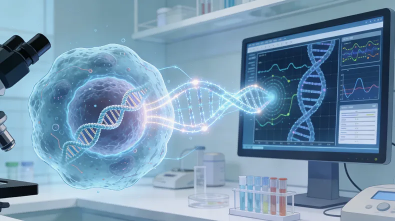 GIST基因突变驱动肿瘤生长示意图