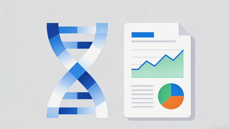 基因测序实验室工作场景