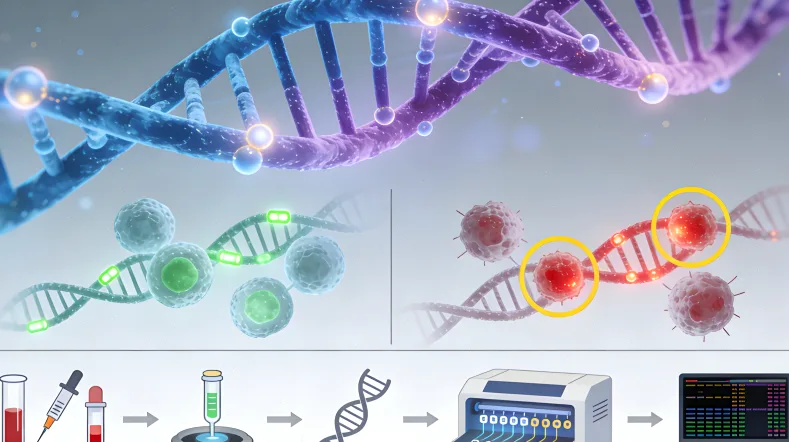 医生正在为患者解读基因检测报告