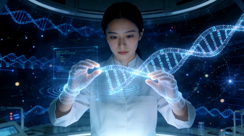 专业护士进行静脉血样本采集操作特写