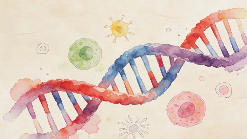 肉瘤基因检测全流程示意图