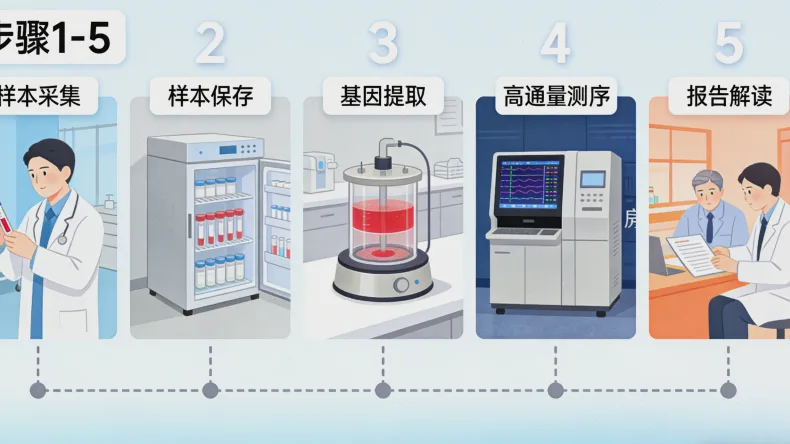 专业遗传咨询师进行报告解读场景