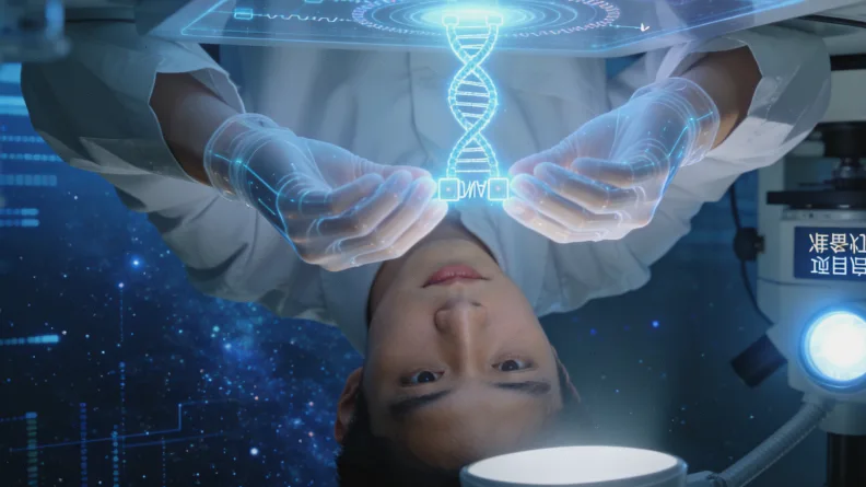 瓦登伯革氏综合征典型面部特征示意图