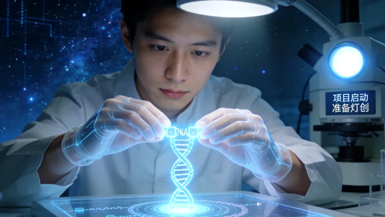 DNA双链断裂修复示意图