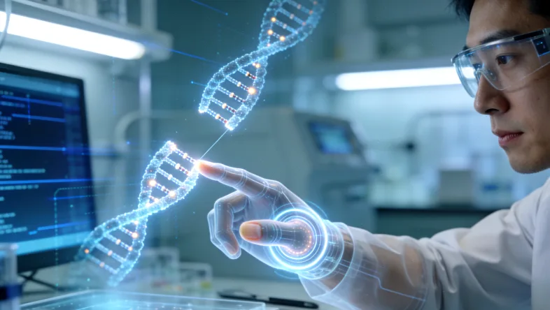 BRCA基因突变导致DNA修复失效示意图