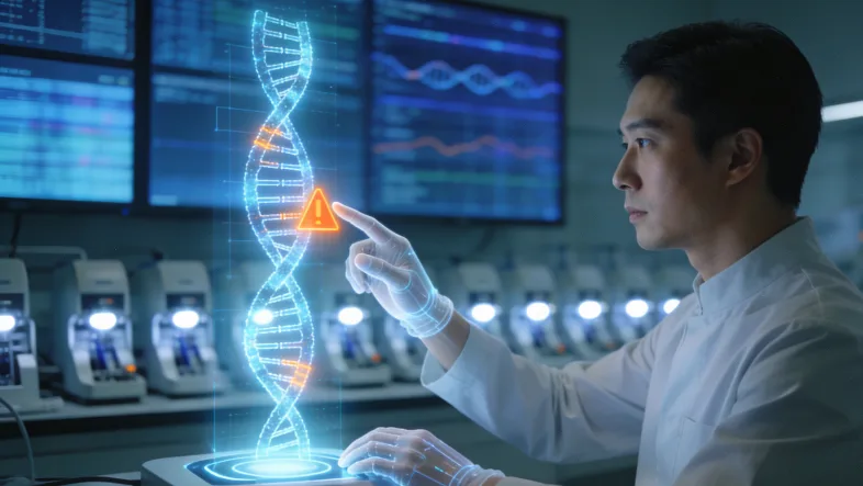 DNA双链交联损伤示意图