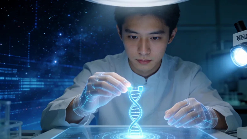 常染色体隐性遗传模式家系图谱示例