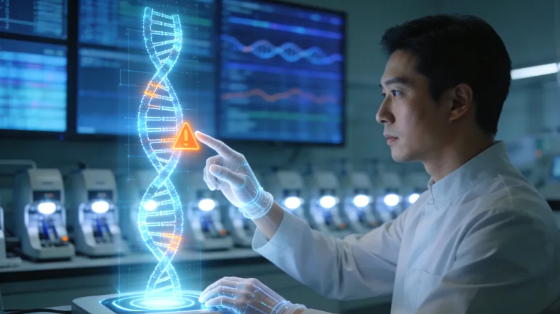 DNA双螺旋及错配修复机制动态演示图