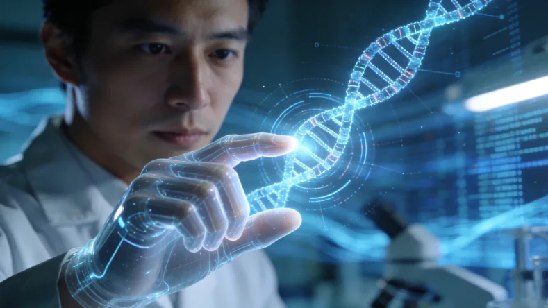 BRCA蛋白修复DNA双链断裂示意图