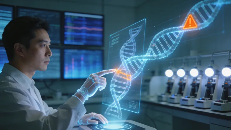 下一代测序(NGS)技术流程卡通图解