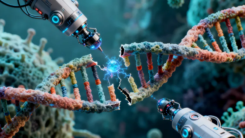 肿瘤组织样本处理与基因测序流程简图