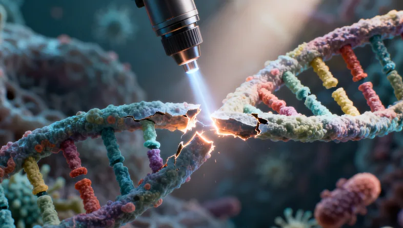 肿瘤组织样本与基因测序流程关联图