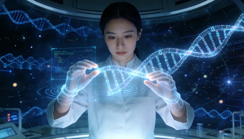 ROS1基因重排示意图：基因错误拼接