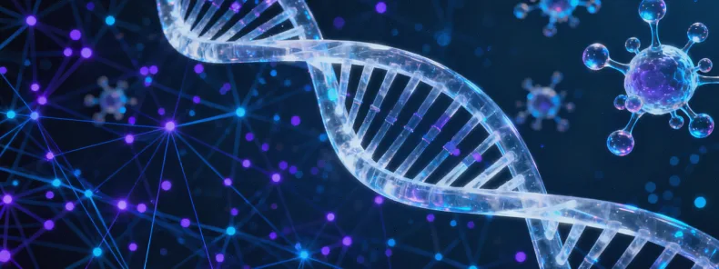 医生正在查看DNA鉴定报告