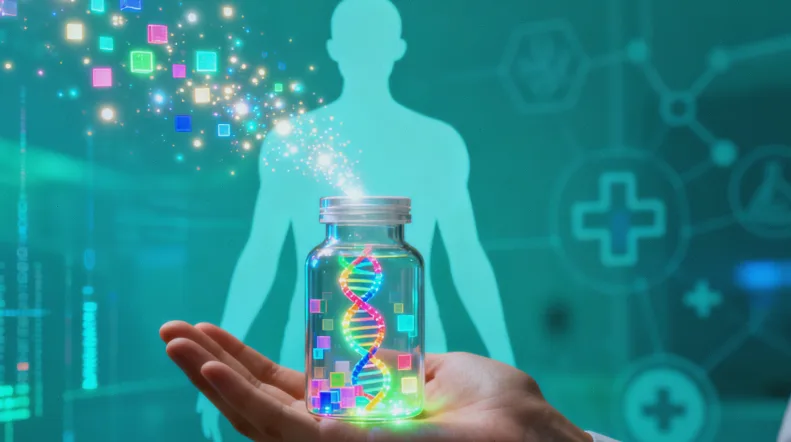 烟头、牙刷、带毛囊头发的特写对比图