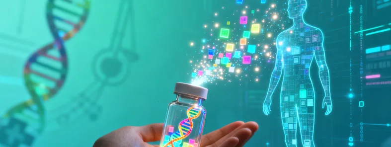 一个家庭在餐桌上选择健康食物的温馨场景