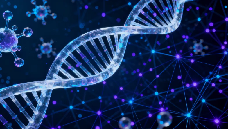 FTO基因影响食欲与能量代谢的卡通示意图