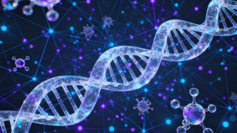 医生在诊室为患者讲解维生素缺乏的常见症状图表