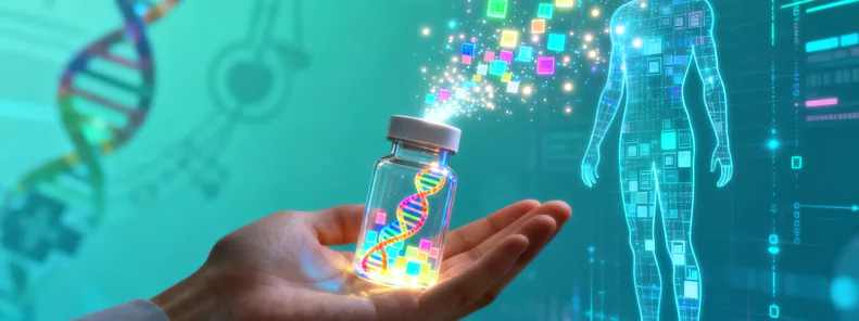 一位中年女性对着一堆药瓶发愁