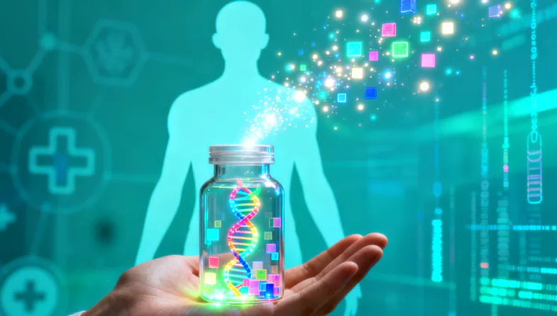 隐性遗传病(Aa x Aa)遗传模式图解