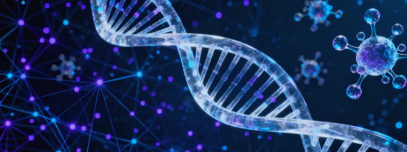 一位孕妇和医生在诊室亲切交谈