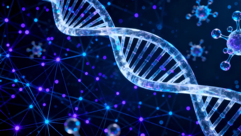 基因测序数据可视化图谱,显示突变位点