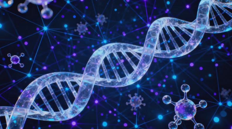 显微取精手术在显微镜下操作的场景