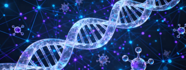 人类染色体核型图,高亮显示X和Y性染色体