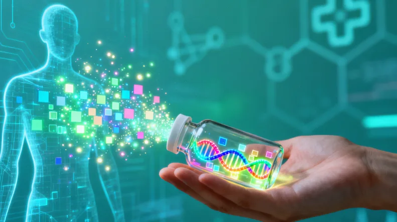 免疫细胞错误攻击海鲜蛋白的示意图