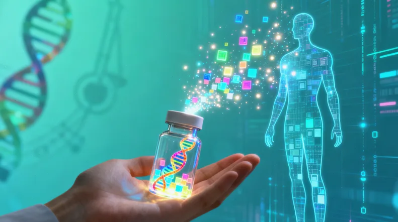 展示SJS严重皮肤反应的医学示意图