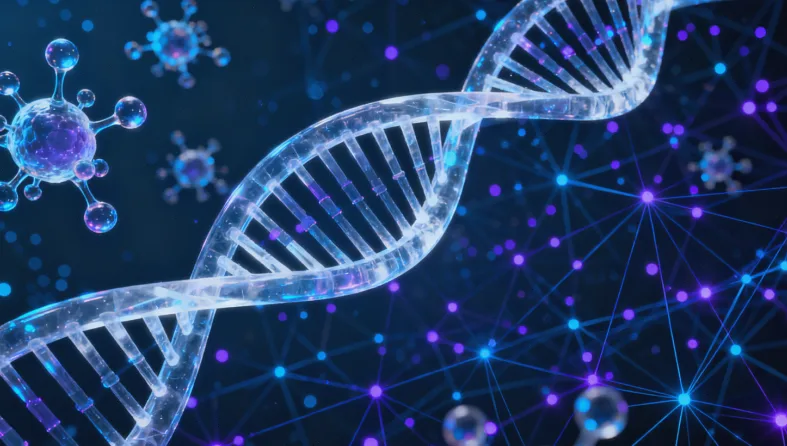 形象化的家族遗传树状图示意图