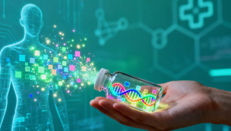 医生在遗传咨询门诊与患者交谈的场景