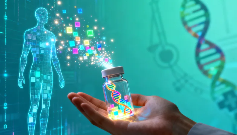 常染色体显性遗传模式图:父母一方患病,子女风险50%