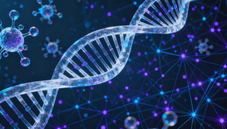 对比图：一侧是健康心脏超声影像，一侧是病变心脏影像