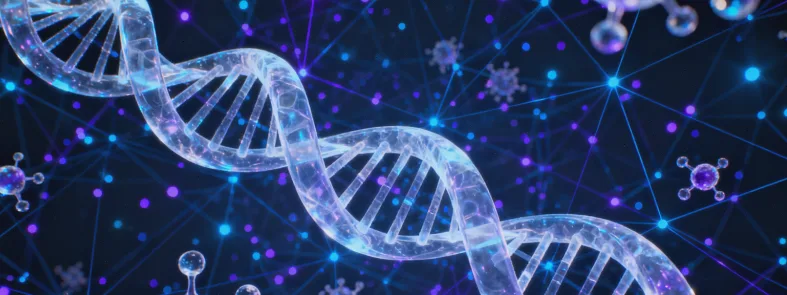 遗传咨询师与来访者温和交谈的场景