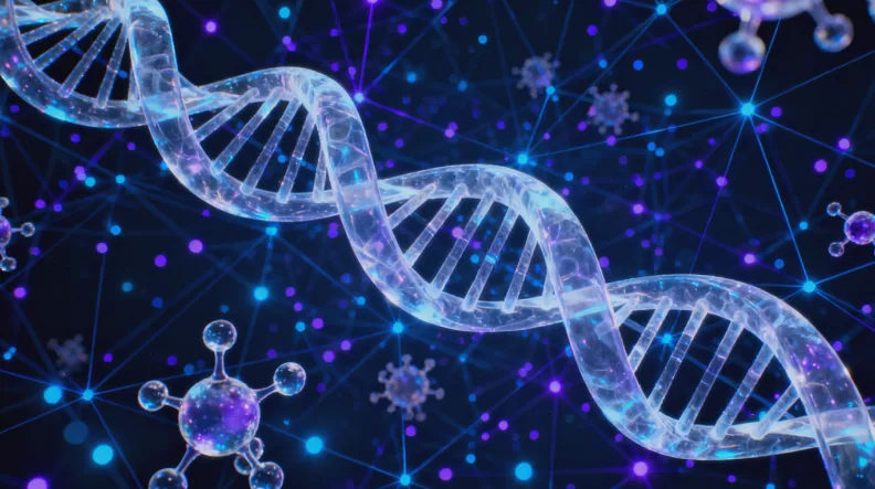 心电图与心脏超声检查示意图